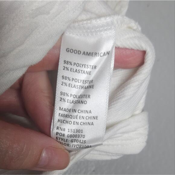 Good American crop top tshirt - Picture 4 of 5